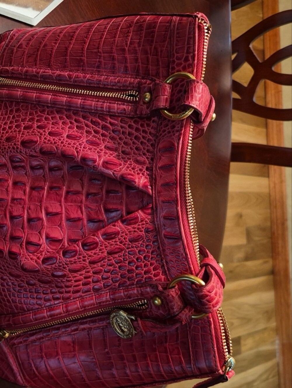 Brahmin Red Shoulder Bag